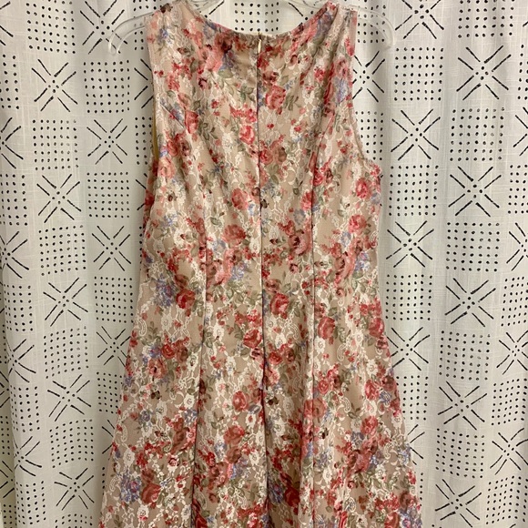 Floral Lace Spring Summer Small Dress - Picture 4 of 4